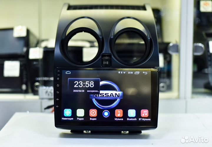 Штатное головное устройство Qashqai Android