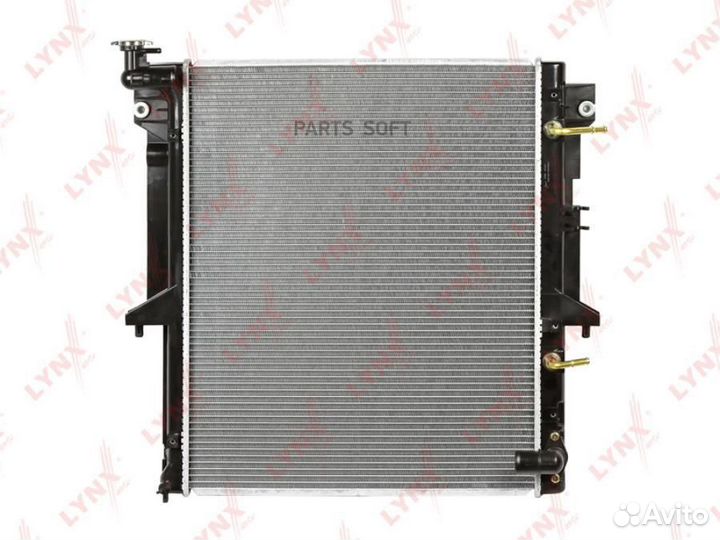Lynxauto RB1095 Радиатор охлаждения паяный AT
