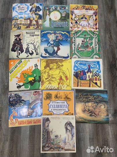 Детские сказки на виниле