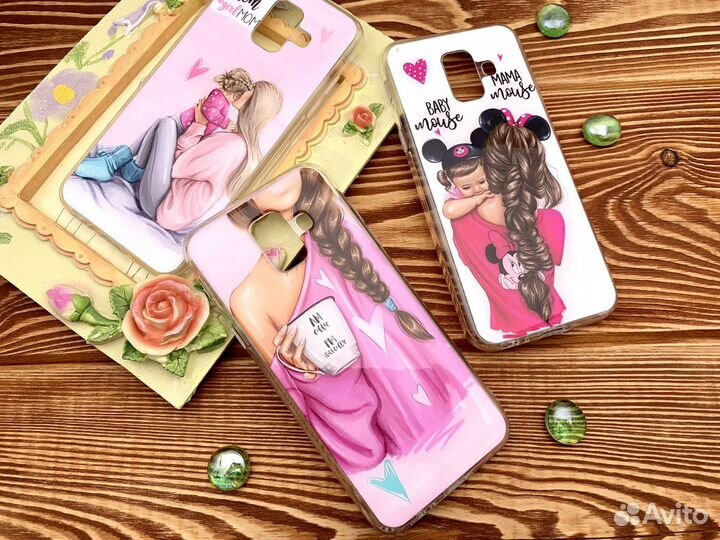 Чехол на samsung Galaxy A6, J4, 2018