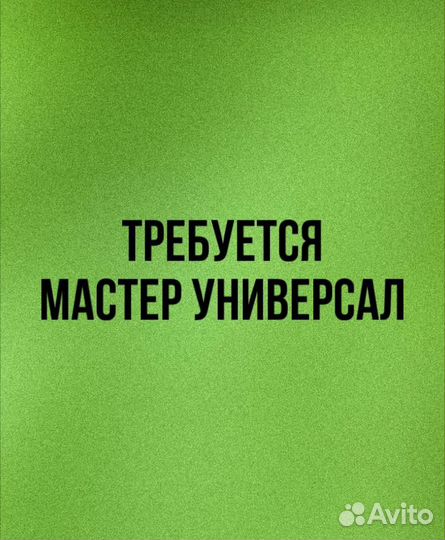 Мастер-универсал (сантехник\электрик)