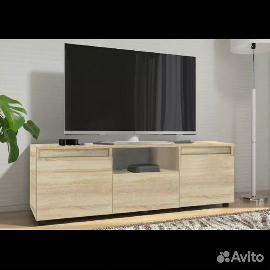 TV-7 Тумба под тв Дуб Сонома светлый