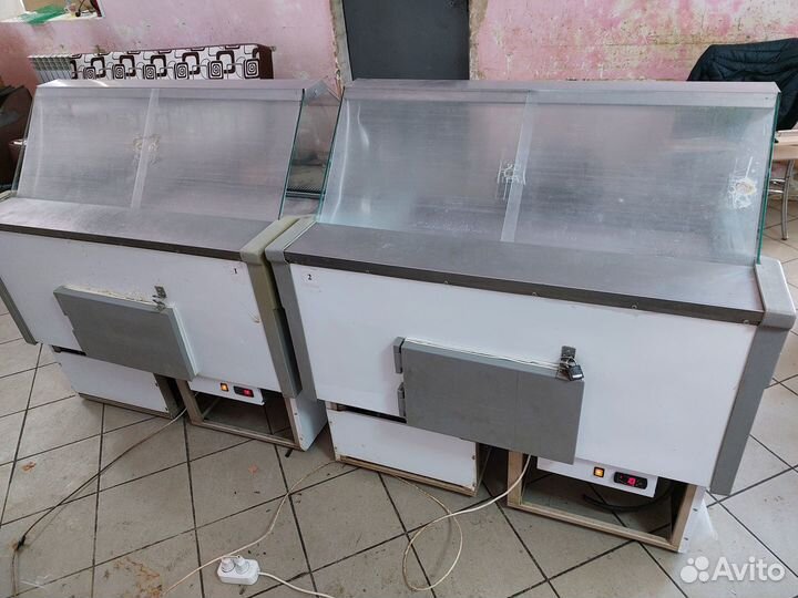 Кассовый бокс, стеллаж, холодильная витрина