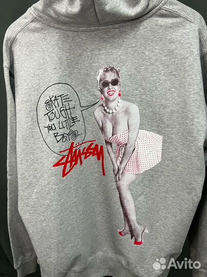 Зип худи на молнии Stussy Girl SS23