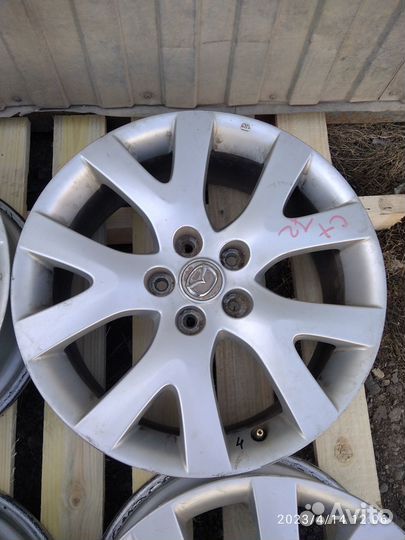 Диски 4шт mazda CX7 R18