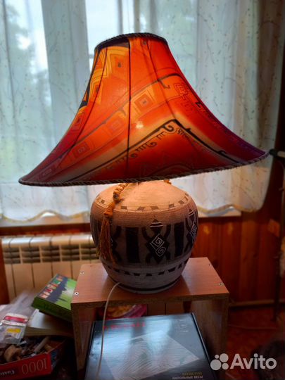 Лампа настольная интерьерная ручной работы