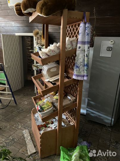 Деревянная хлебница