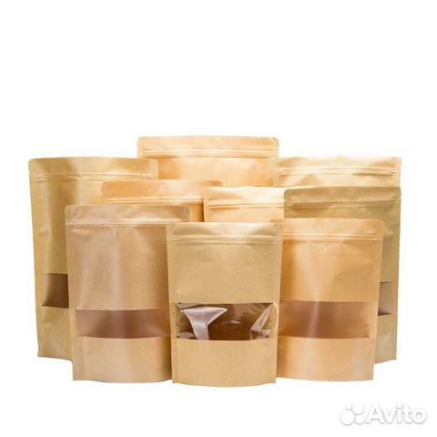 Пакеты дой пак зип-лок для орехов, сухофруктов