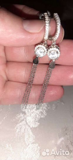 Серебряные серьги