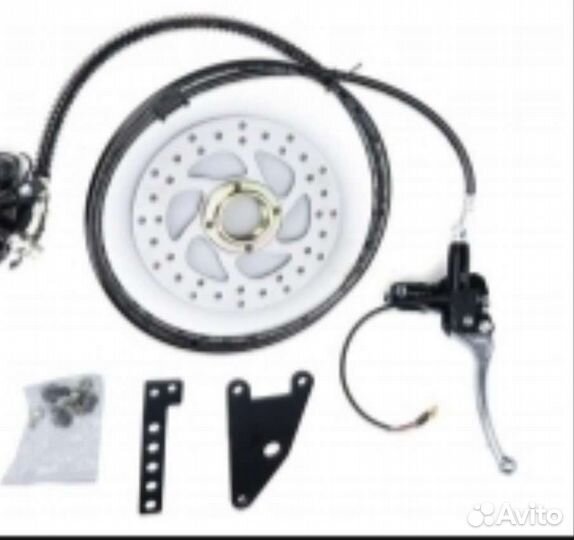 Задний тормоз гидравлический (комплект)