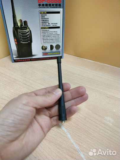 Антенна штатная для рации Baofeng BF-888s