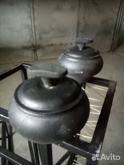 Чугунок с крышкой (объем 0,7л)