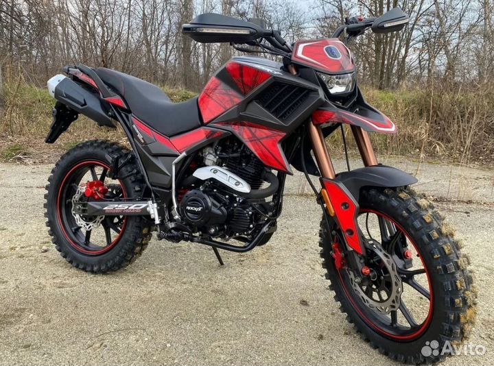 Мотоцикл rockot hound offroad 250 (красный)