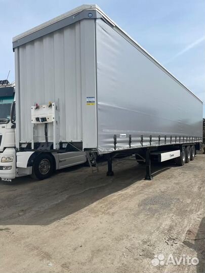 Полуприцеп шторный Krone SDP27, 2023