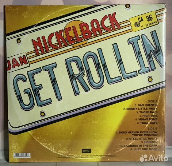 Nickelback – Get Rollin' (цветной)