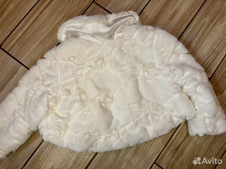 Накидка меховая для девочки Kitten р.98