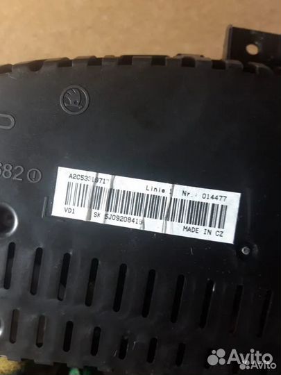 Панель приборов Maxidot Skida Fabia 2 07-15