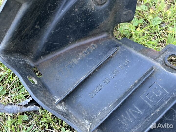 Кронштейн крепление заднего бампера Subaru GH