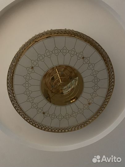 Люстра потолочная хрустальная
