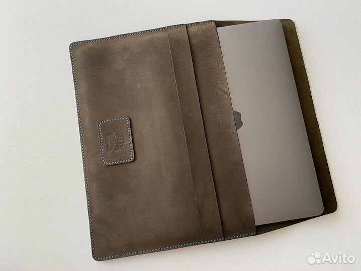 Чехол на macbook pro 13 из натуральной кожи