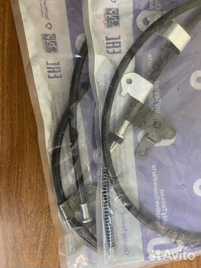 Тросики стояночного тормоза corolla 120