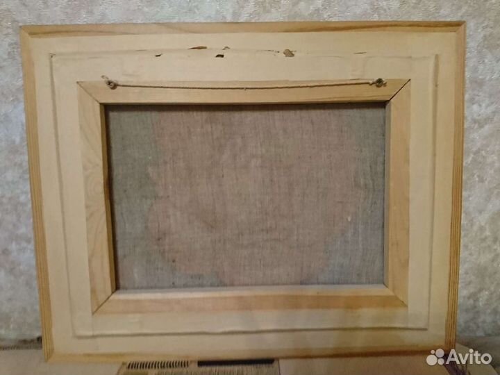 Картина масло, холст, деревянная рама