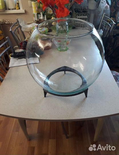 Аквариум круглый