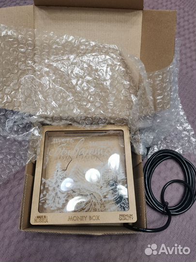 Копилка-ночник с подсветкой