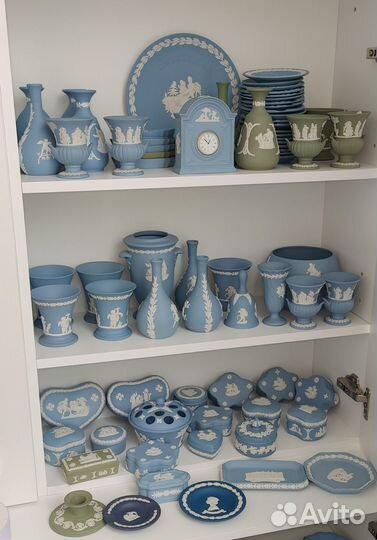 Изделия из Wedgwood Jasper. Английский фарфор