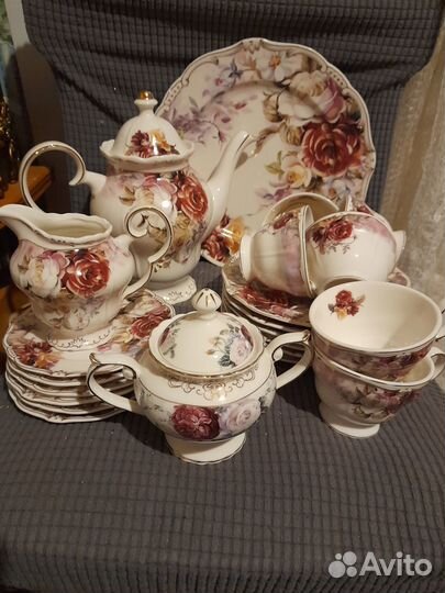 Чайный сервиз новый фарфор