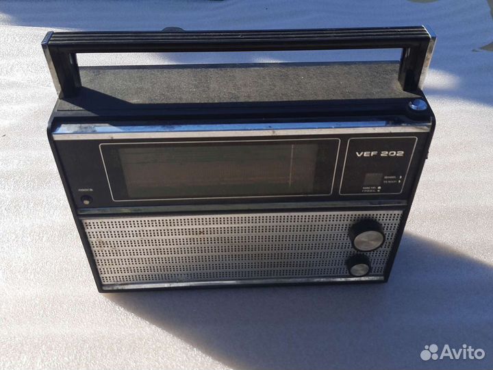 Радиоприёмник СССР вэф 202 vef 202 экспортный