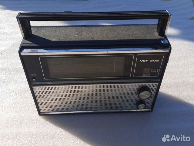 Радиоприёмник СССР вэф 202 vef 202 экспортный