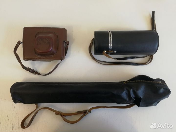 Фотоаппарат зенит, штатив, объектив Юпитер 21М