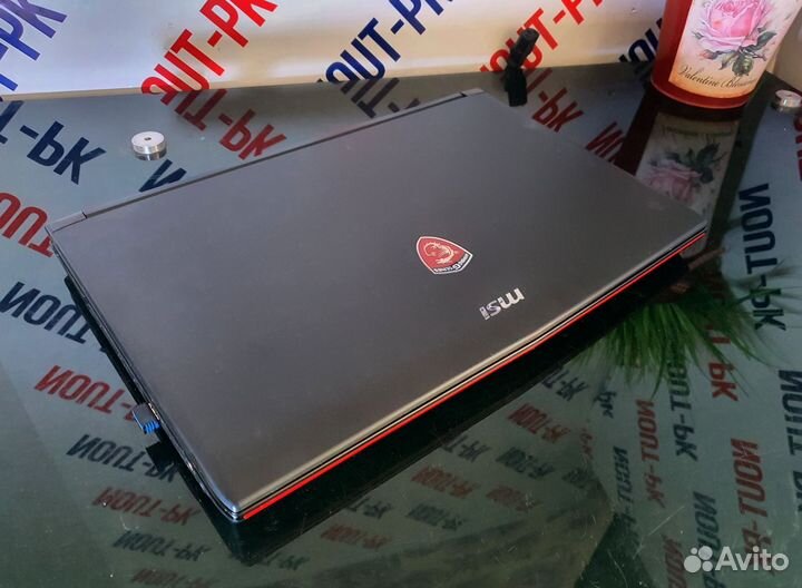 Игровой ноутбук MSI core i7 6700HQ/gtx960/16гб/А30