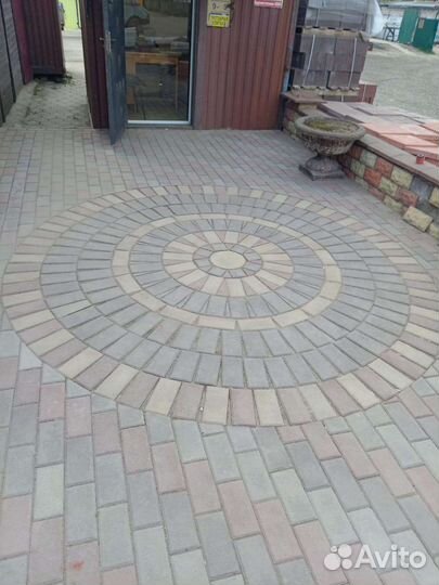 Укладка тротуарной плитки