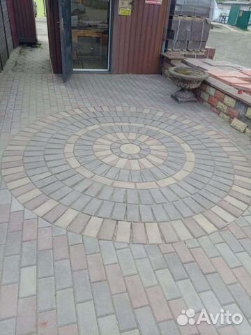 Укладка тротуарной плитки