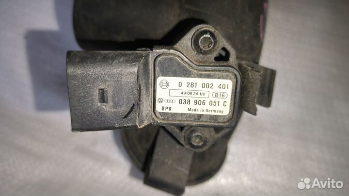 Volkswagen golf 6 патрубок воздушного фильтра