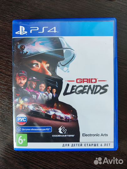 Диск Grid Legends для PS4/PS5