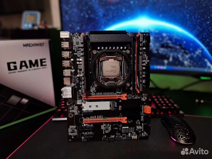 Мощный игровой комплект аналог i9 9900 + 16Gb DDR4