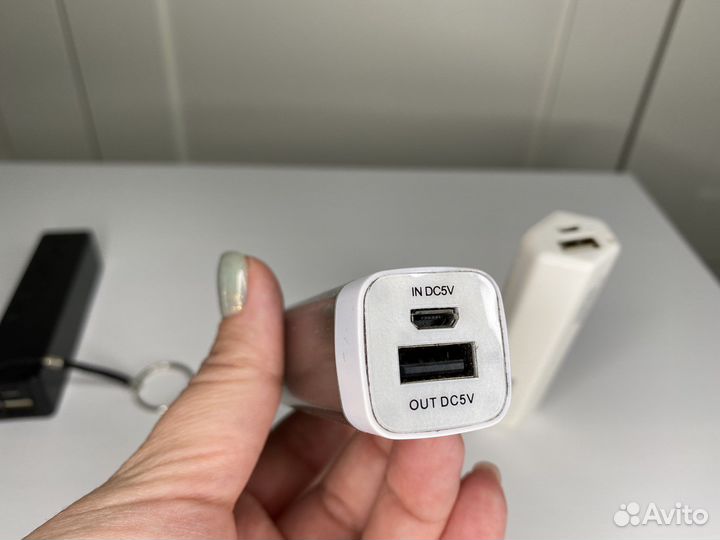 Внешний аккумулятор power bank 1000 mAh