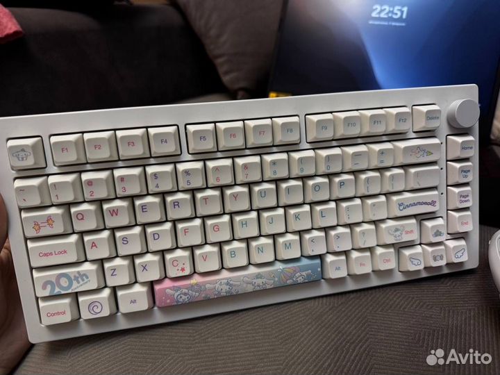 Клавиатура akko 5075b plus cinnamon