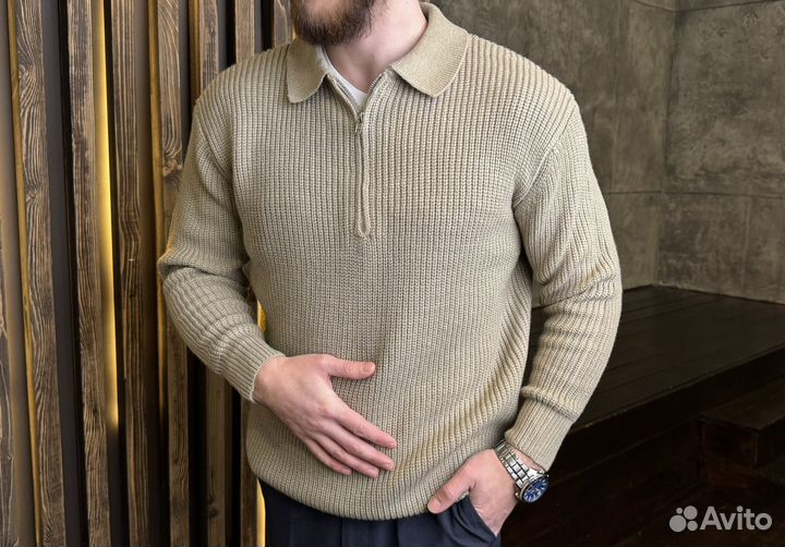 Винтажный свитер мужской