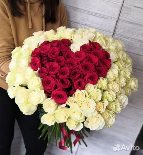 Букеты из 101 розы с доставкой