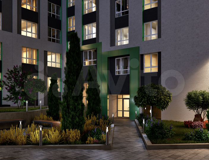 1-к. квартира, 44,1 м², 10/19 эт.