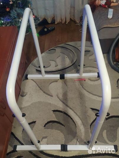 Хайлетсы паралетсы 2в1 брусья напольные мобильные