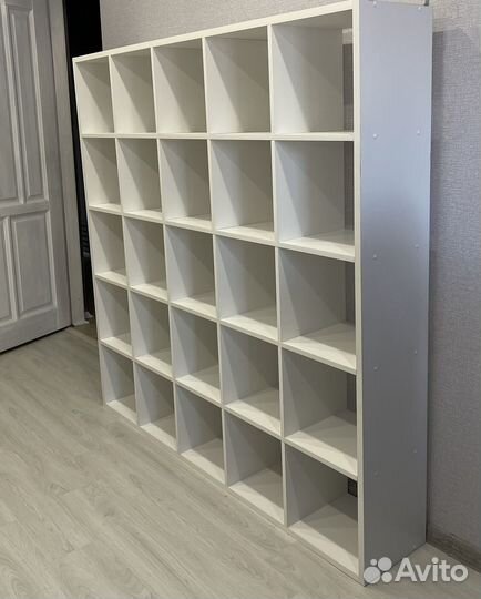 Стеллаж деревянный белый (как IKEA)