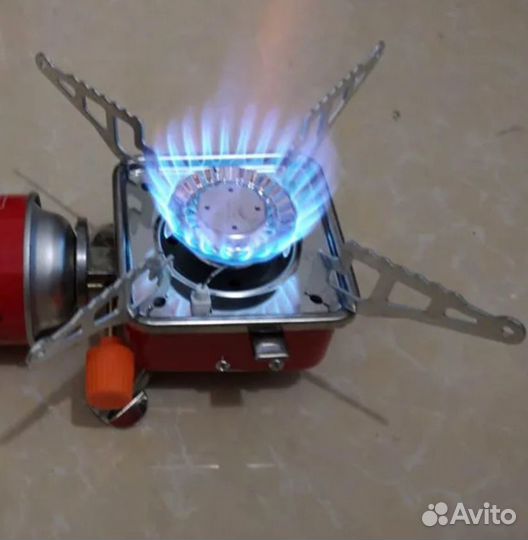 Плита газовая туристическая. Горелка газовая