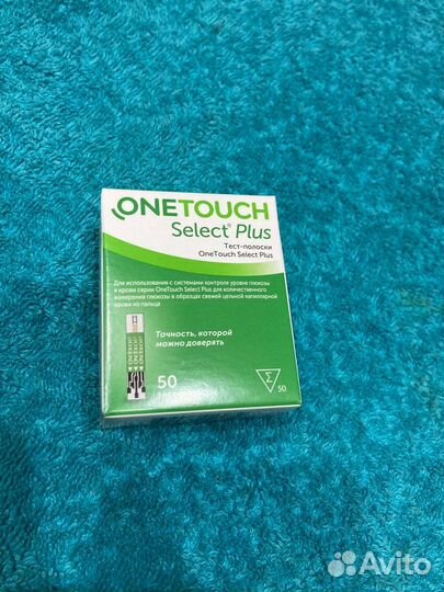 Тест полоски onetouch select plus