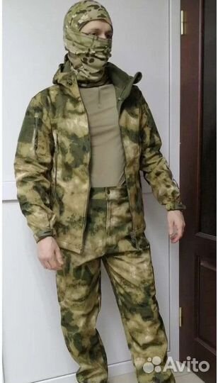 Костюм водонепроницаемый мох софтшелл Softshell