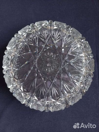 Салатник хрустальный красивейший